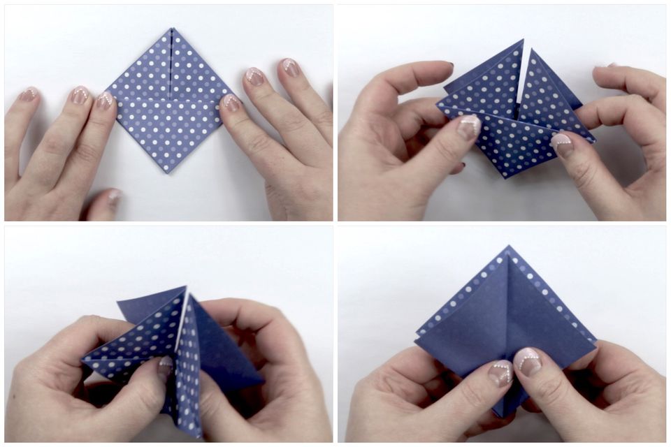 Make a Useful Origami Square Snack Box!