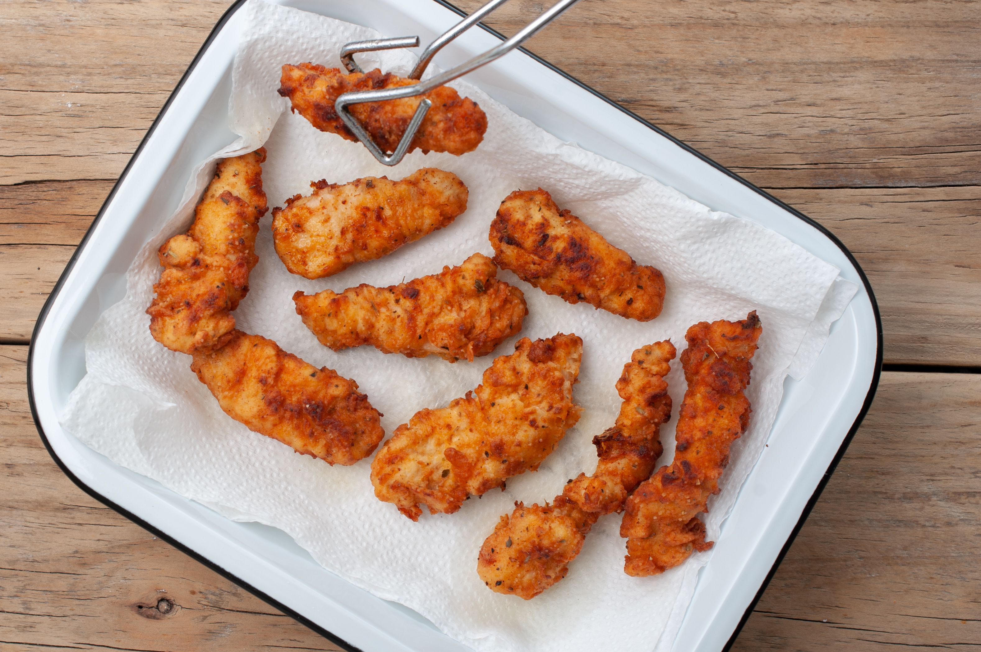 Spicy Fried Chicken Strips Recipe