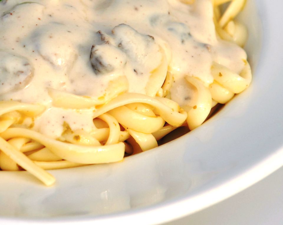 Vegan Mushroom Cream Sauce For Pasta