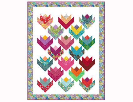 Download X's and O's Baby Quilt Pattern with Easy Sashing
