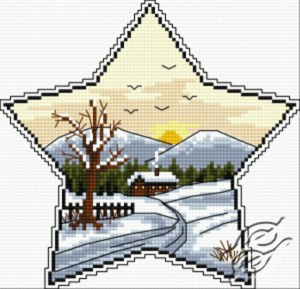 10 Beautiful Landscape Cross Stitch Patterns