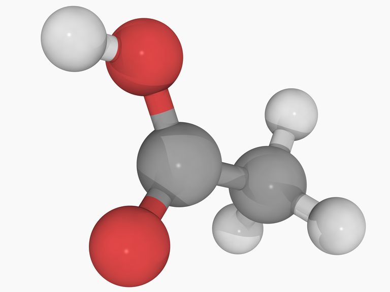 table lewis structure salt Molecular (Acetic Formula and Structural Acid) Vinegar