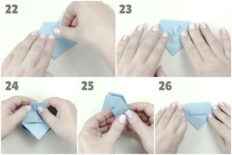 A Tutorial for an Origami Candy Box