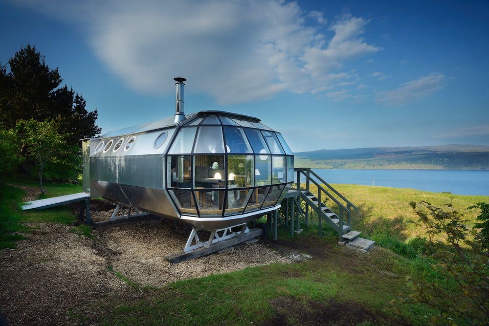 Aluminum-Clad Airship Prefab Is a Durable