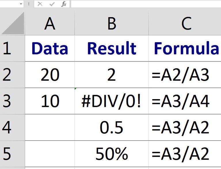 how-to-divide-in-excel-using-a-formula