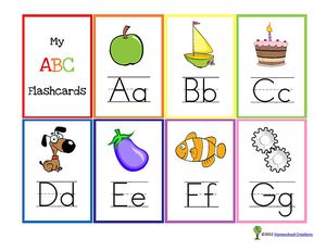 for abc worksheets pdf preschool Alphabet Free, Flashcards Printable