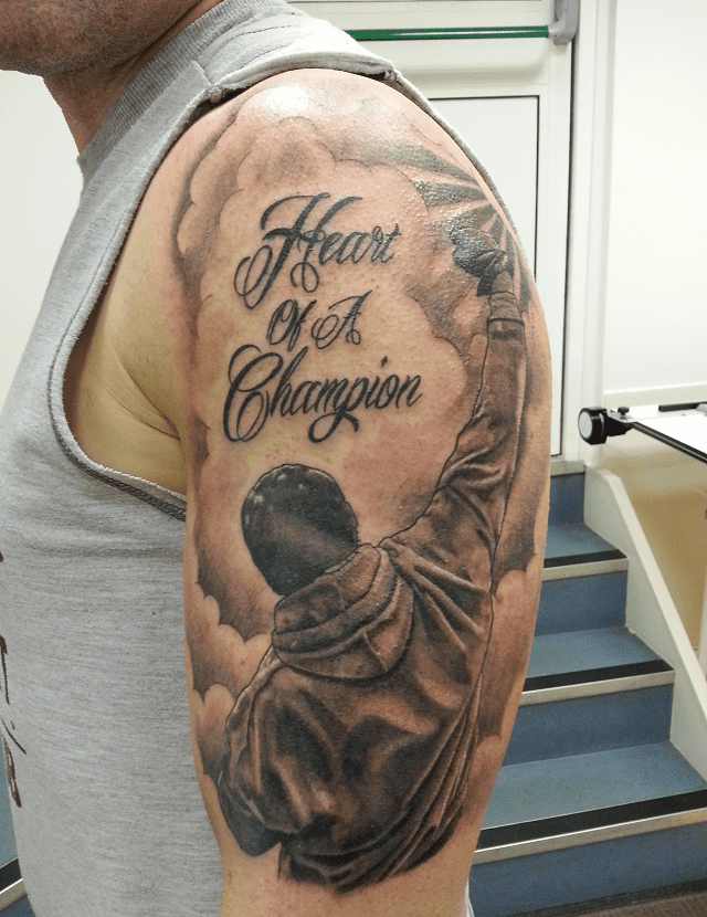 rocky balboa speech tattoo