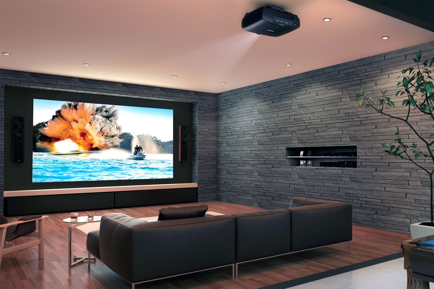 4k Projector Vs Tv For Living Room