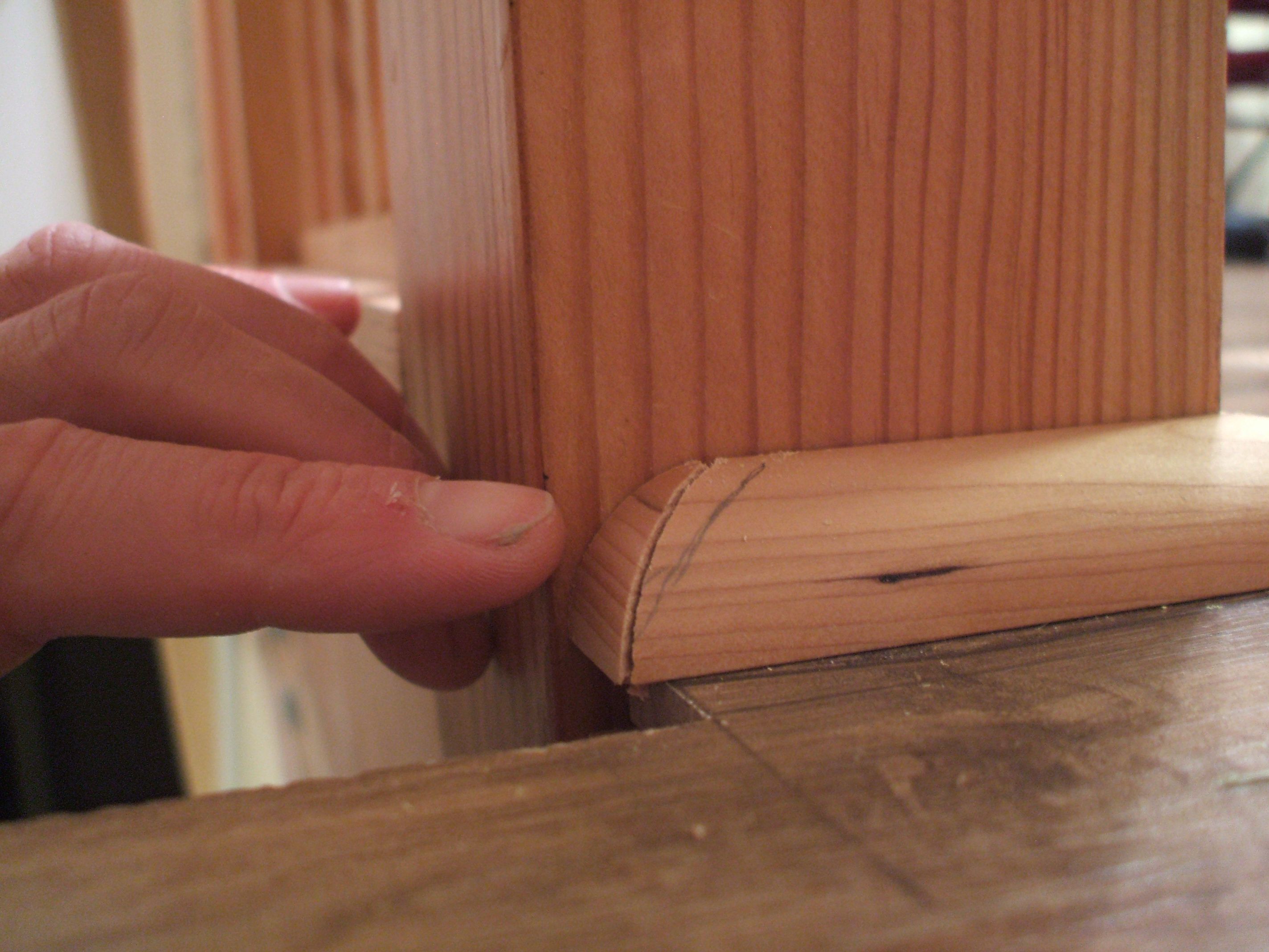 How To Install Shoe Molding Or Quarter Round Molding