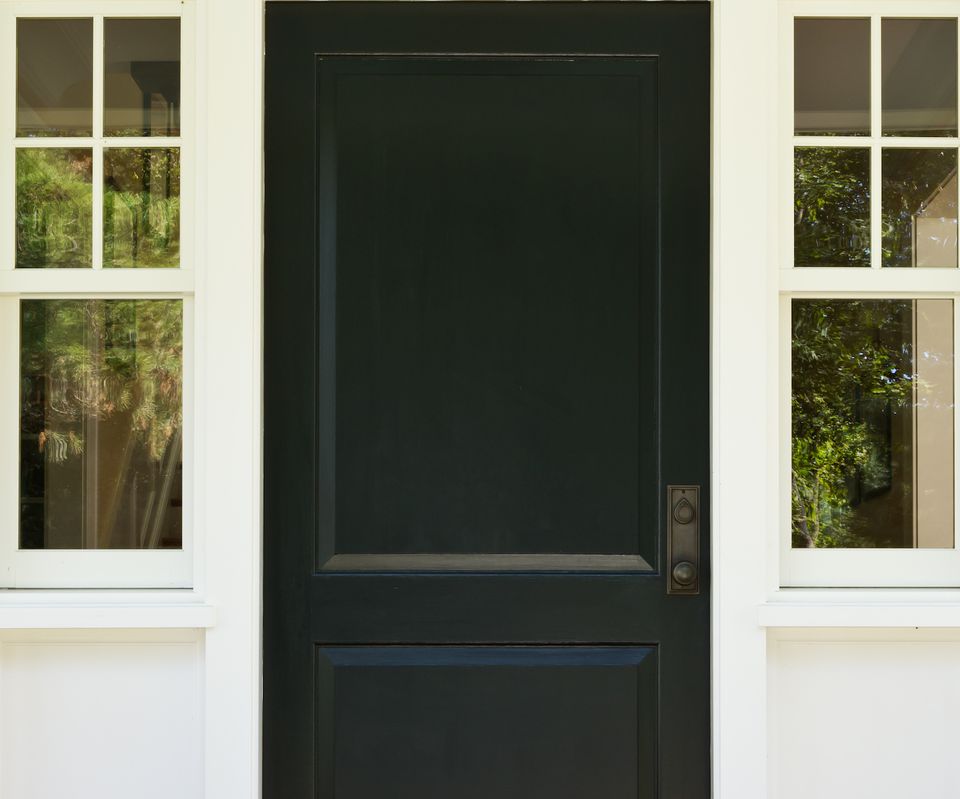 feng shui black interior doors