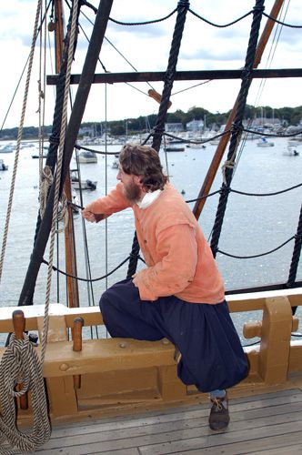 Mayflower Ii Photos - Replica Of Pilgrims' Ship In Plymouth Massachusetts