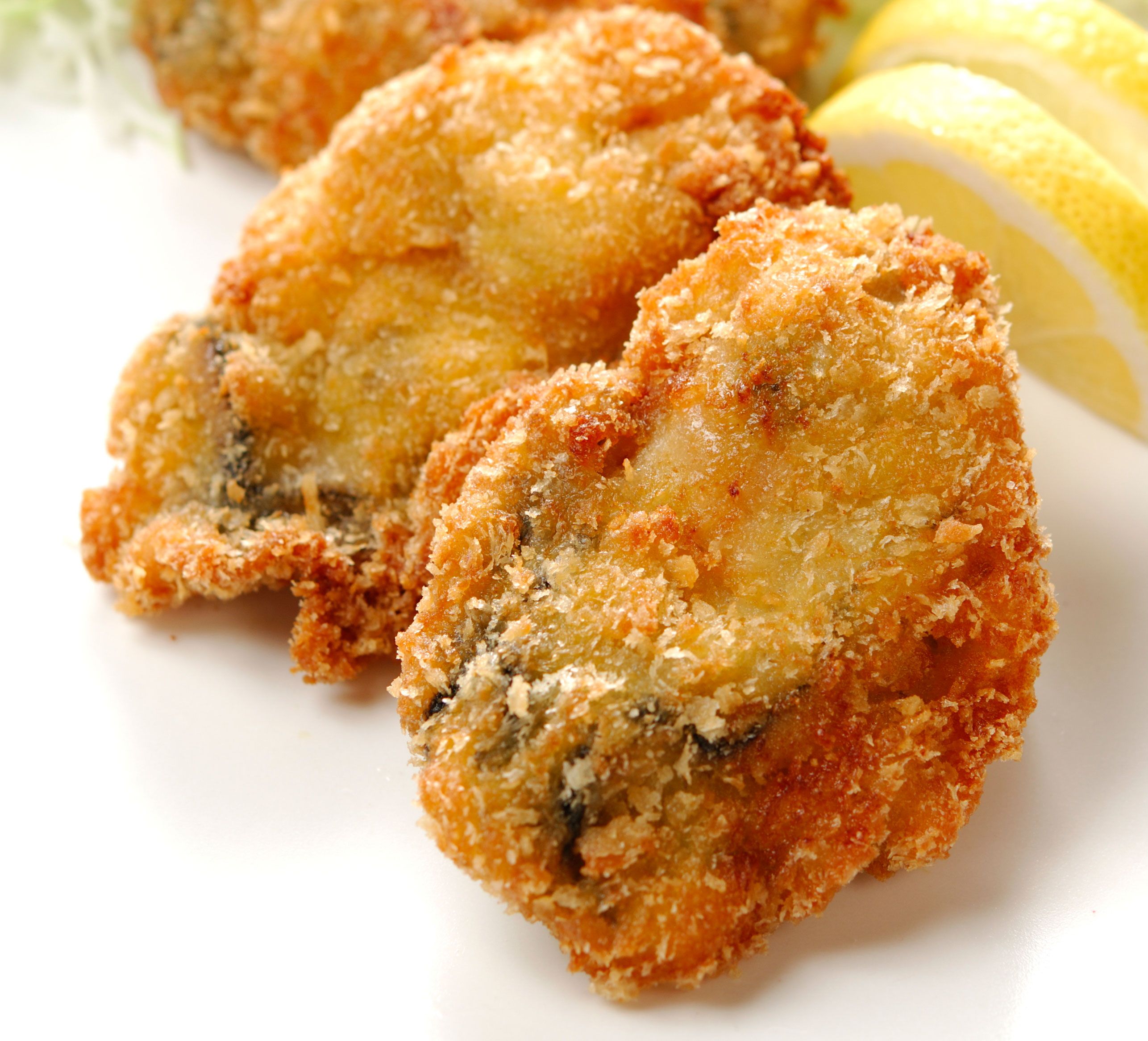 Fried Oysters with Cornmeal Batter Recipe