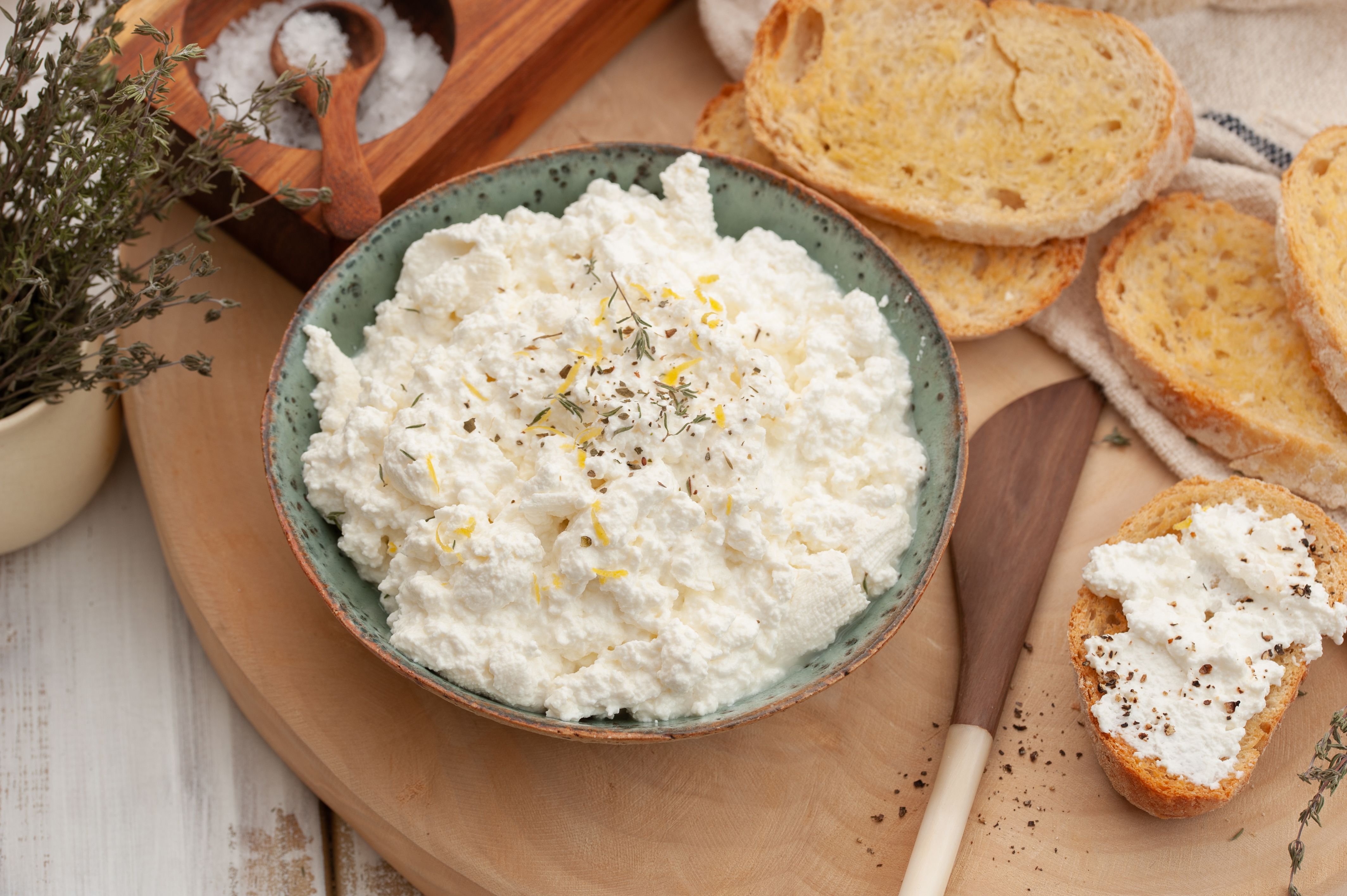 Homemade Ricotta Cheese Recipe With Buttermilk