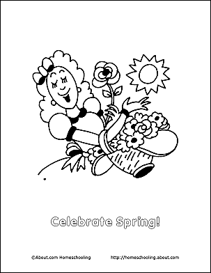 Free Printable Spring-Related Activity Worksheets