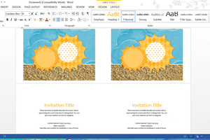 libreoffice greeting card template Office Software