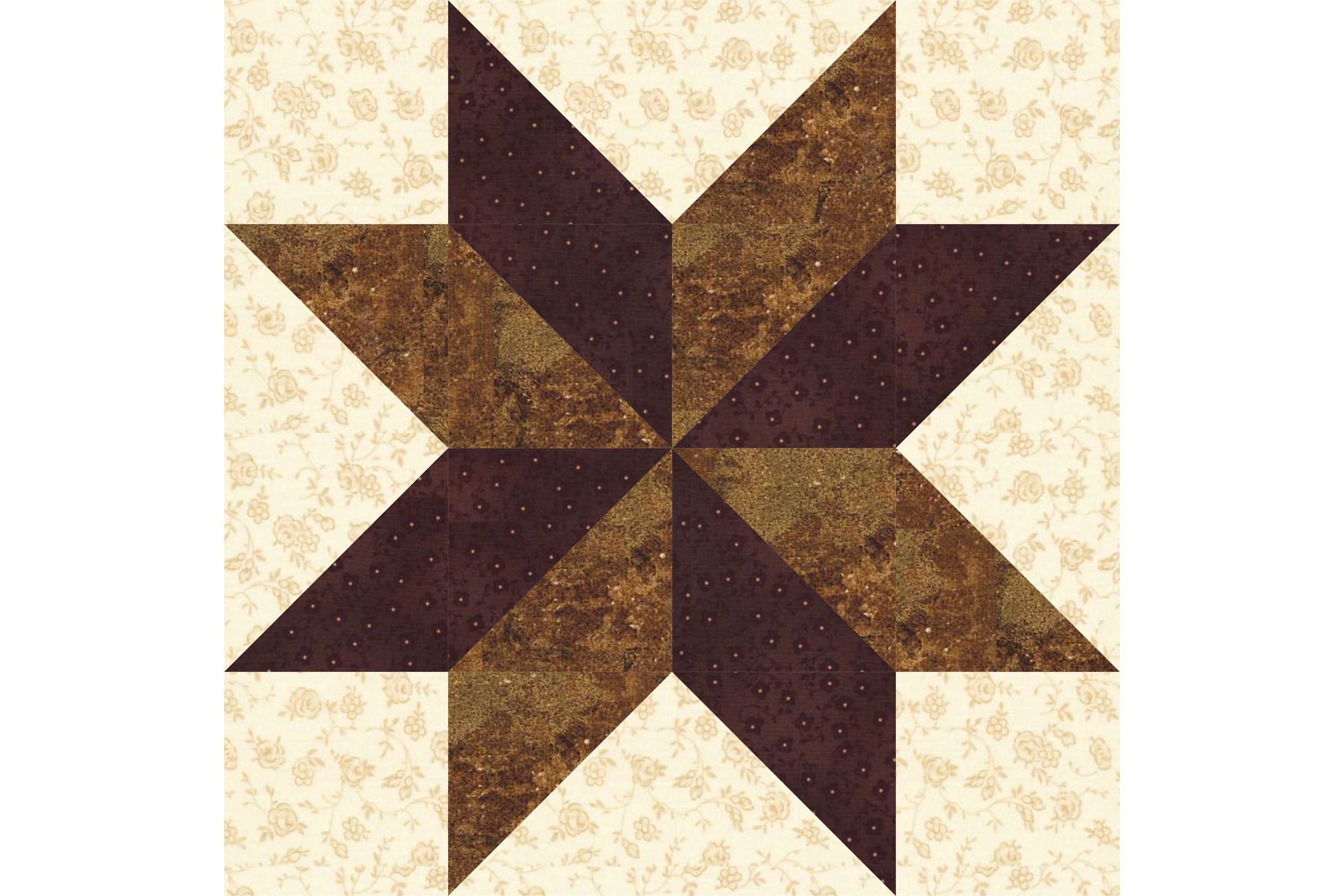 Download Sarah's Choice Quilt Block Pattern, an Easy Star Block