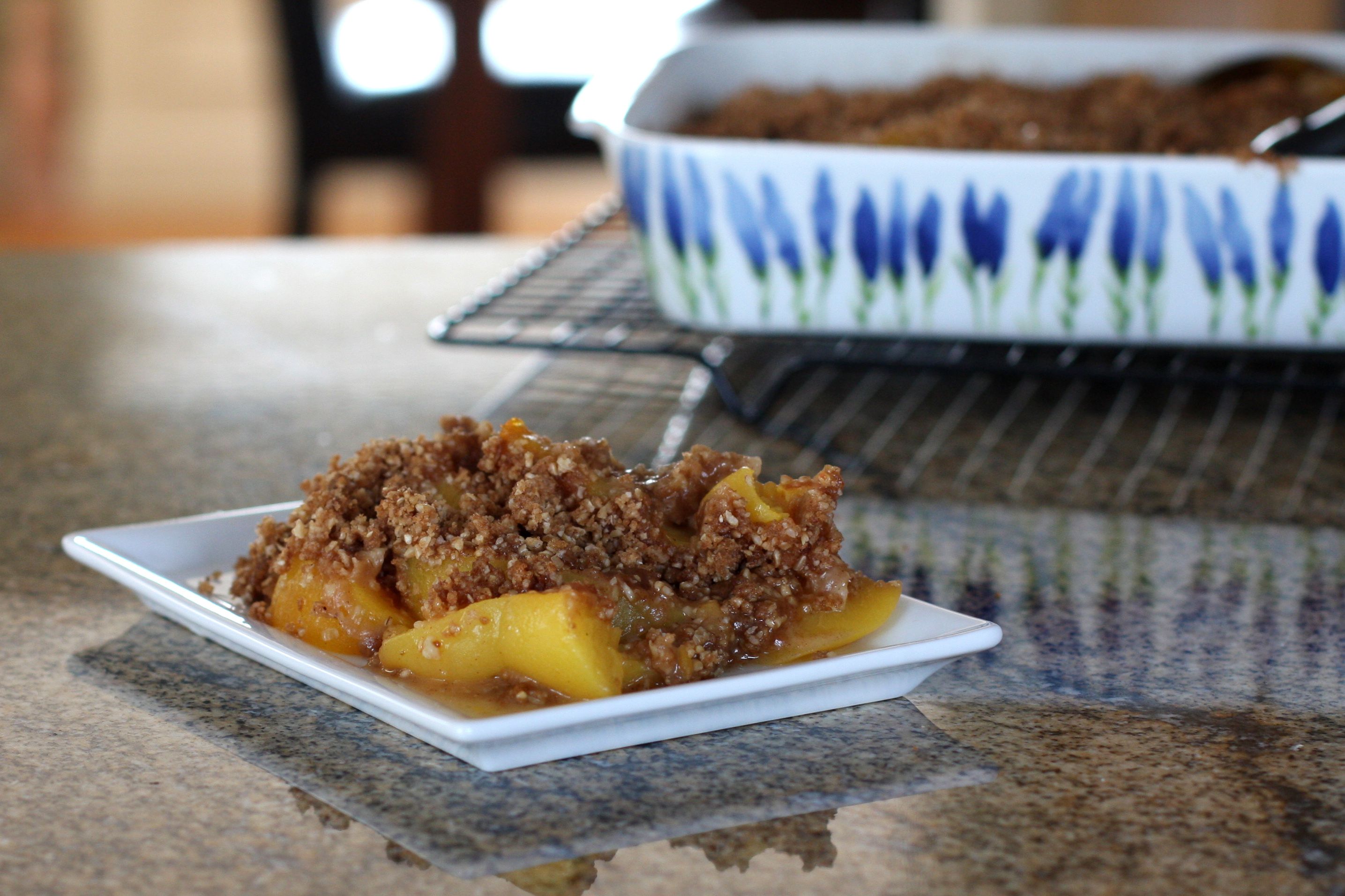 peach crisp recipe