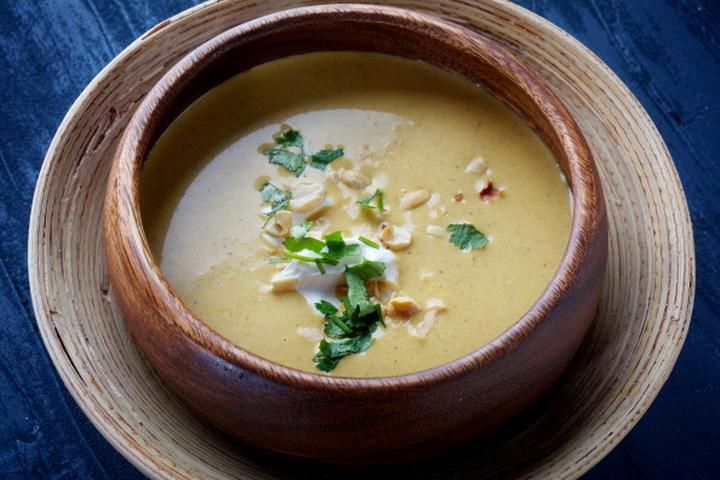 Easy Vegetarian Southern Peanut Soup Recipe