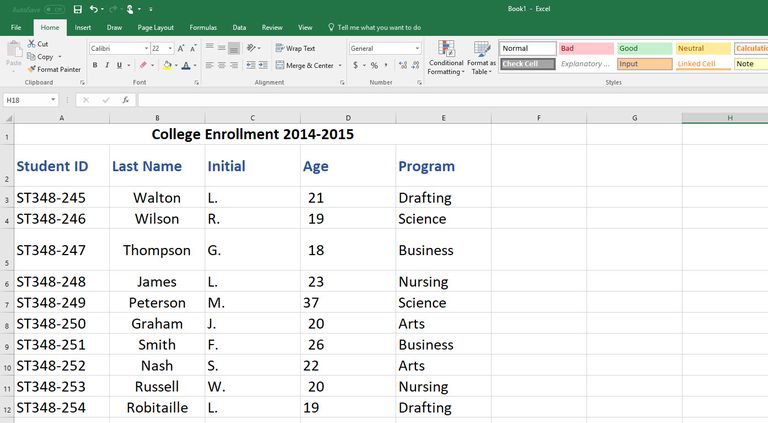 system using enrollment excel How to Create Database Excel an