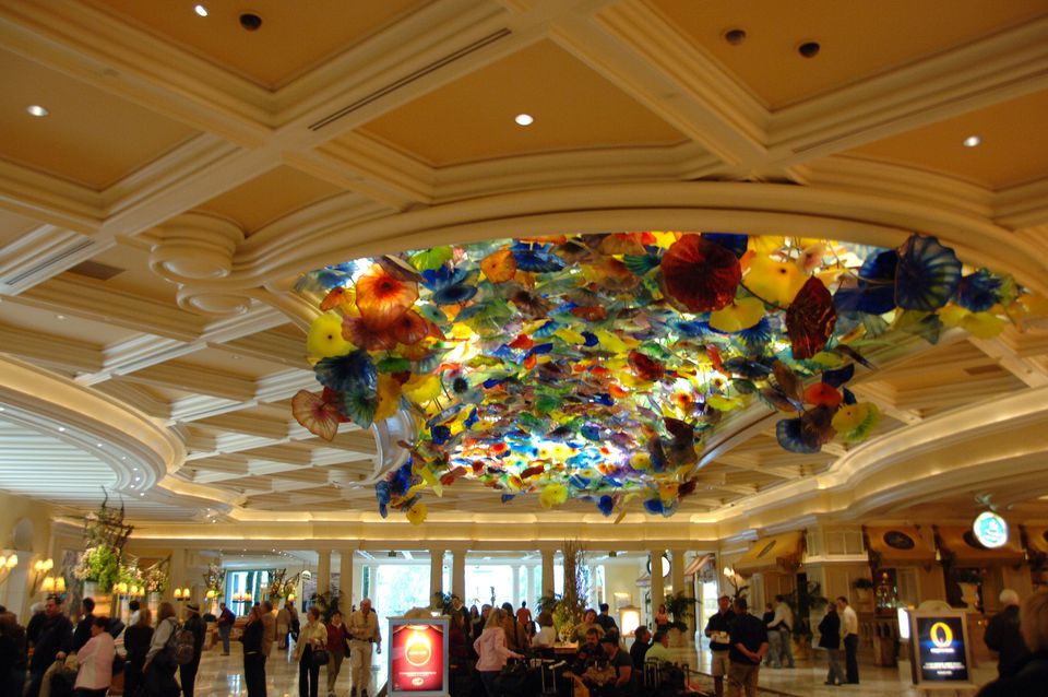 Dale Chihuly Glass Sculpture At Bellagio Las Vegas 7090