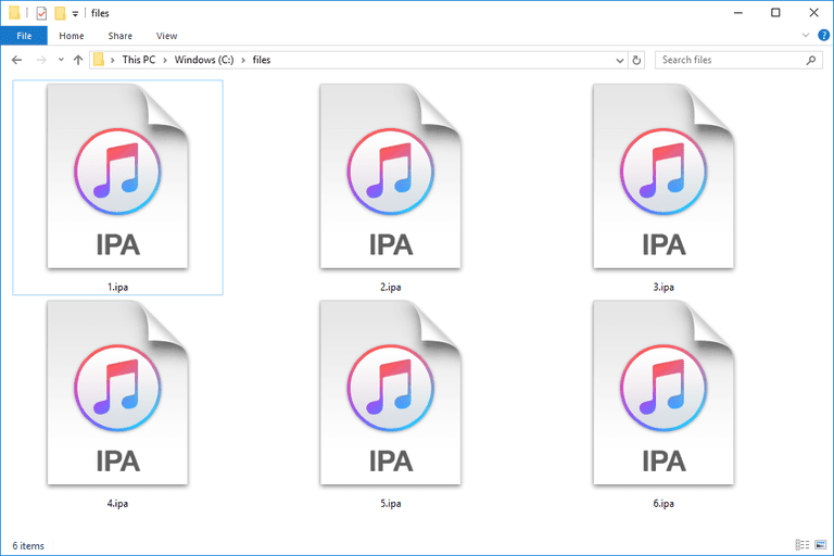 Где хранятся ipa файлы itunes