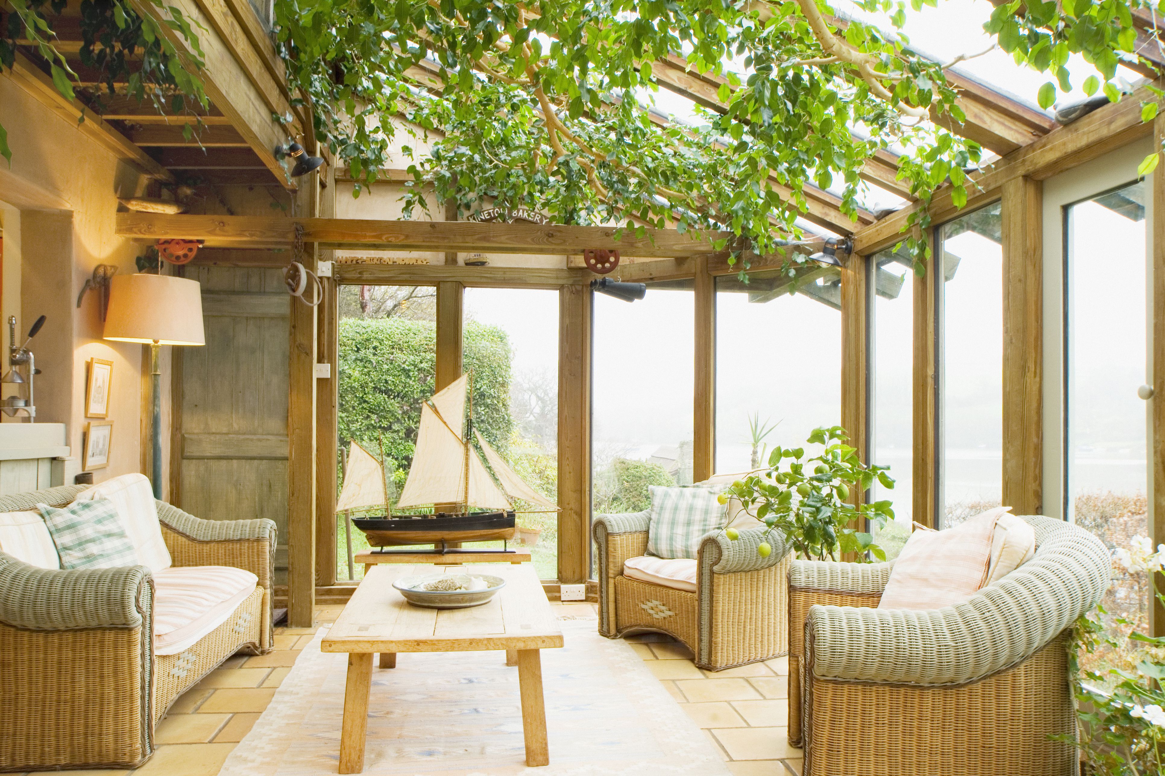 kitchen and sunroom design