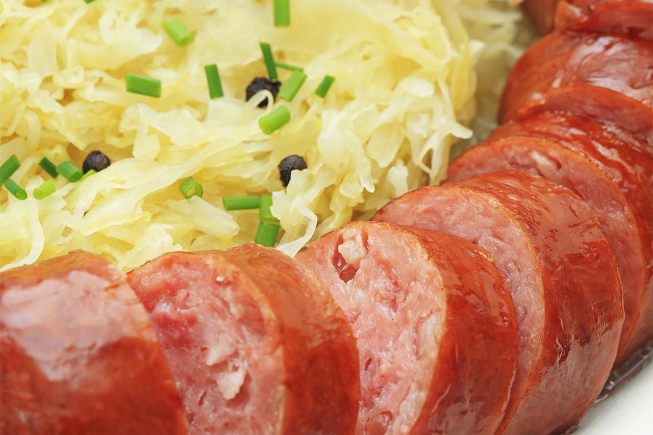 Polish Smoked Sausage and Sauerkraut Recipe