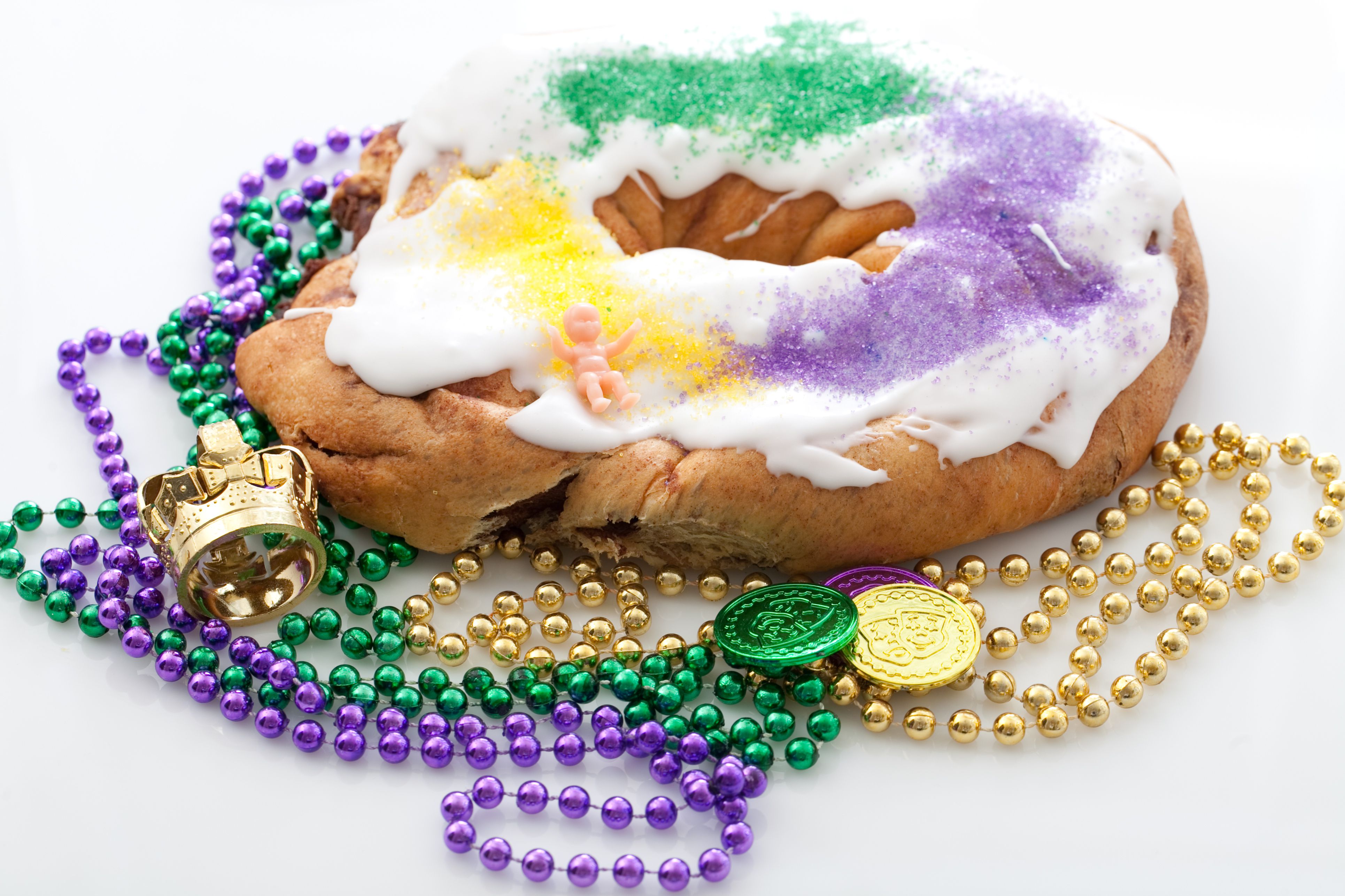 King Cake Mardi Gras Dessert History &amp; Availability