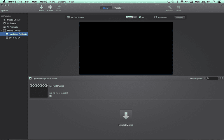 How do i edit a video on imovie slideshow