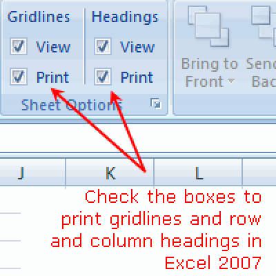 how to make openoffice excel sheet print lines