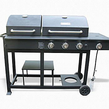 charcoal grill gas