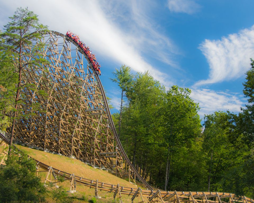 Dollywood's Lightning Rod - Review Of The Roller Coaster