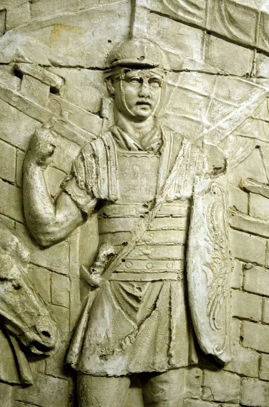 Roman Legionary on Trajan's Column