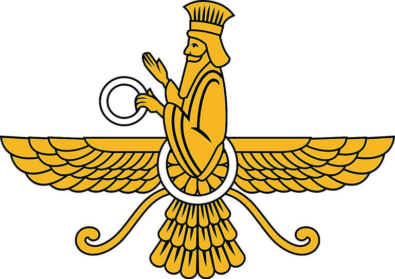 Faravahar - Winged Symbol of Zoroastrianism