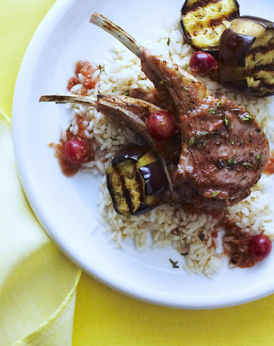 Ginger and Red Wine Lamb Chops Recipe