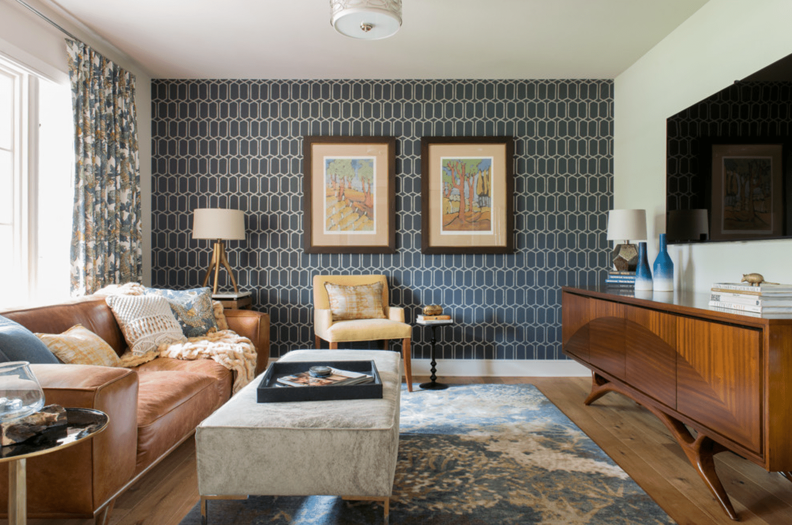 16 Living Rooms With Accent Walls