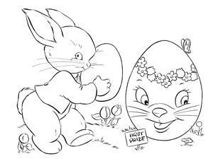 217 free printable easter egg coloring pages