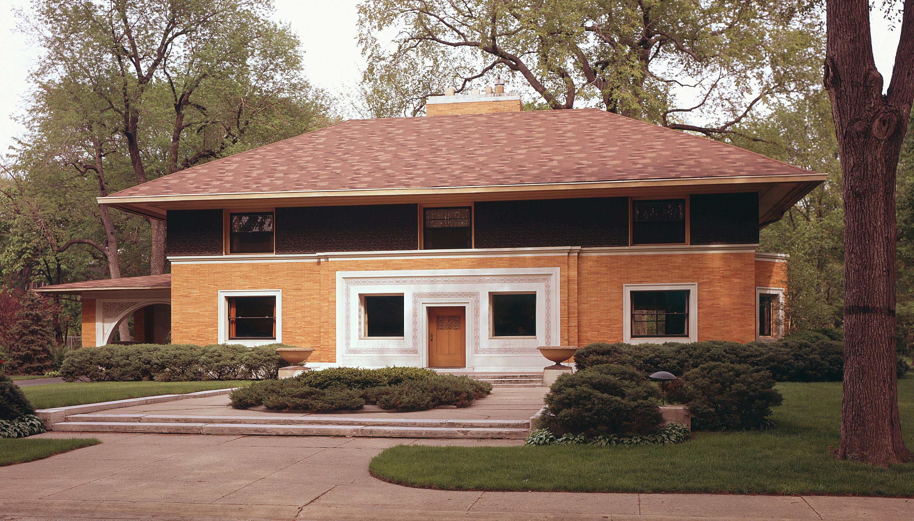 Prairie House Frank Lloyd Wright Plan