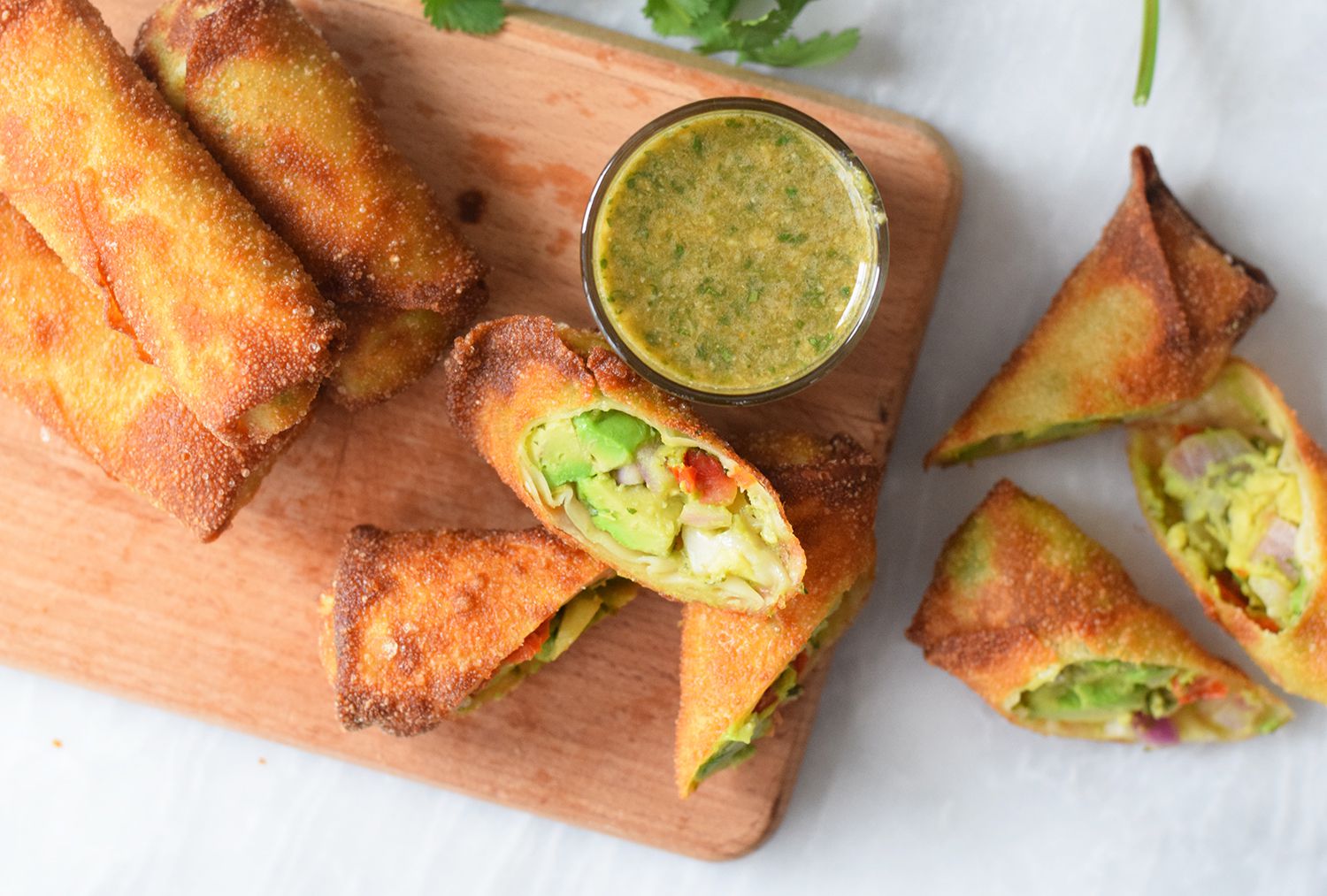 Copycat Avocado Egg Rolls