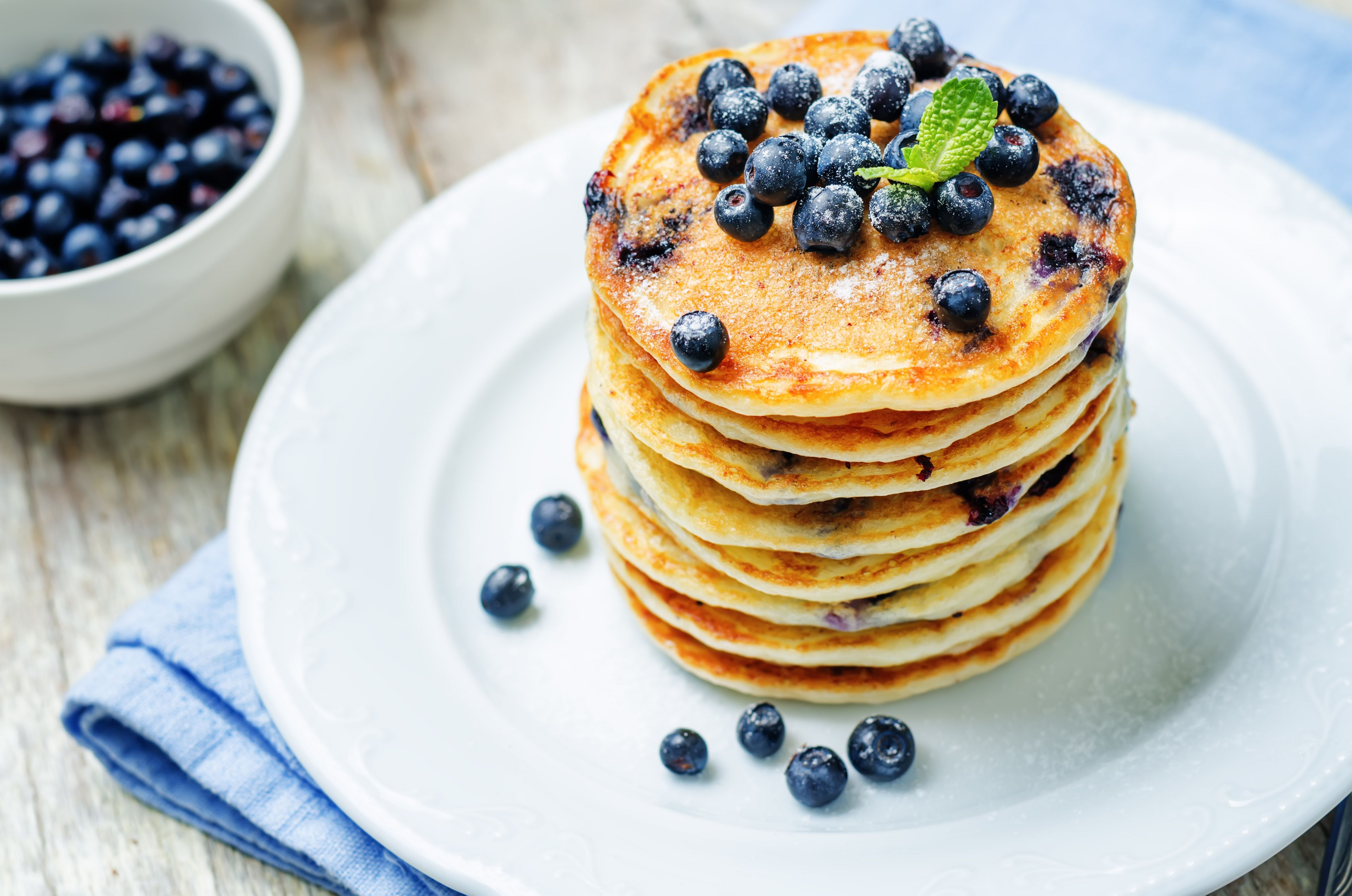 Vegan Blueberry Pancakes Recipe