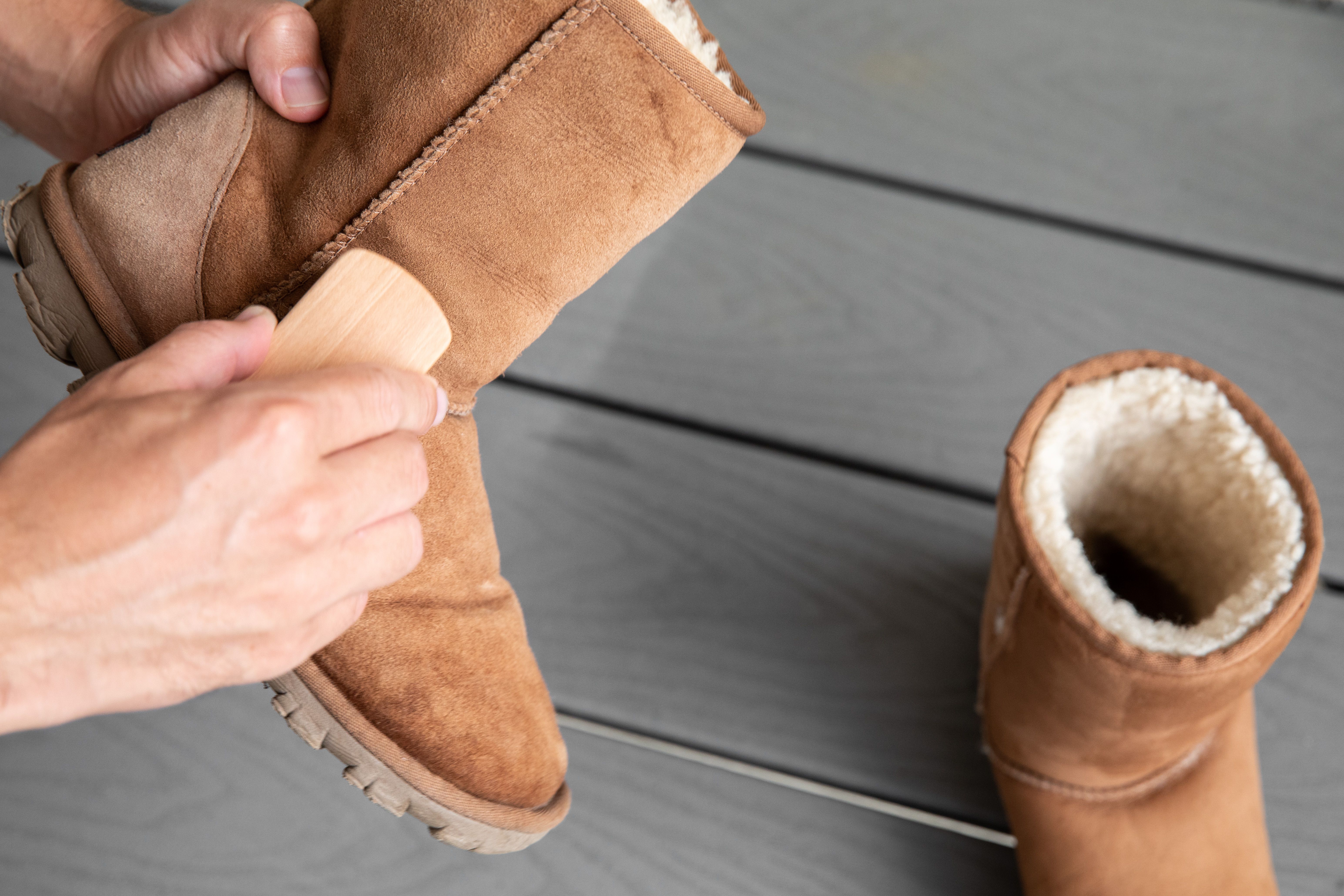 how to clean my uggs at home
