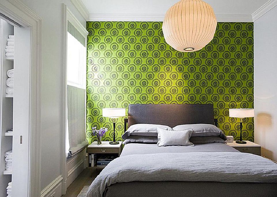 New Green And Grey Bedroom Ideas for Simple Design