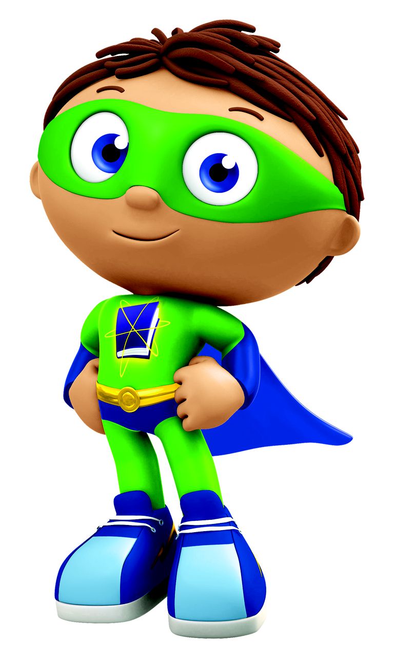 Characters from Super Why!