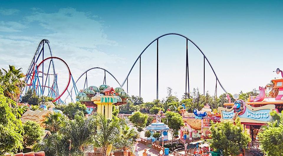 Portaventura Spain Theme Park Featuring Ferrari Land