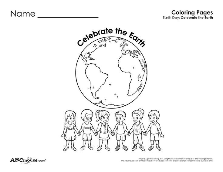 2 Free Earth Day Coloring Pages for Kids