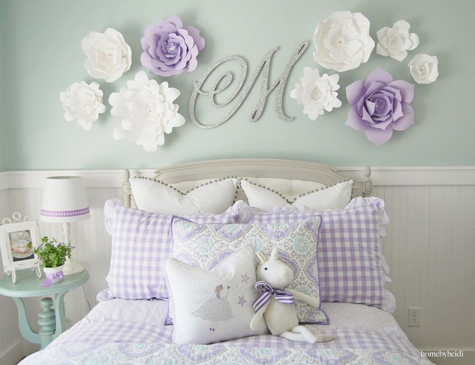 24 Wall Decor Ideas for Girls' Rooms