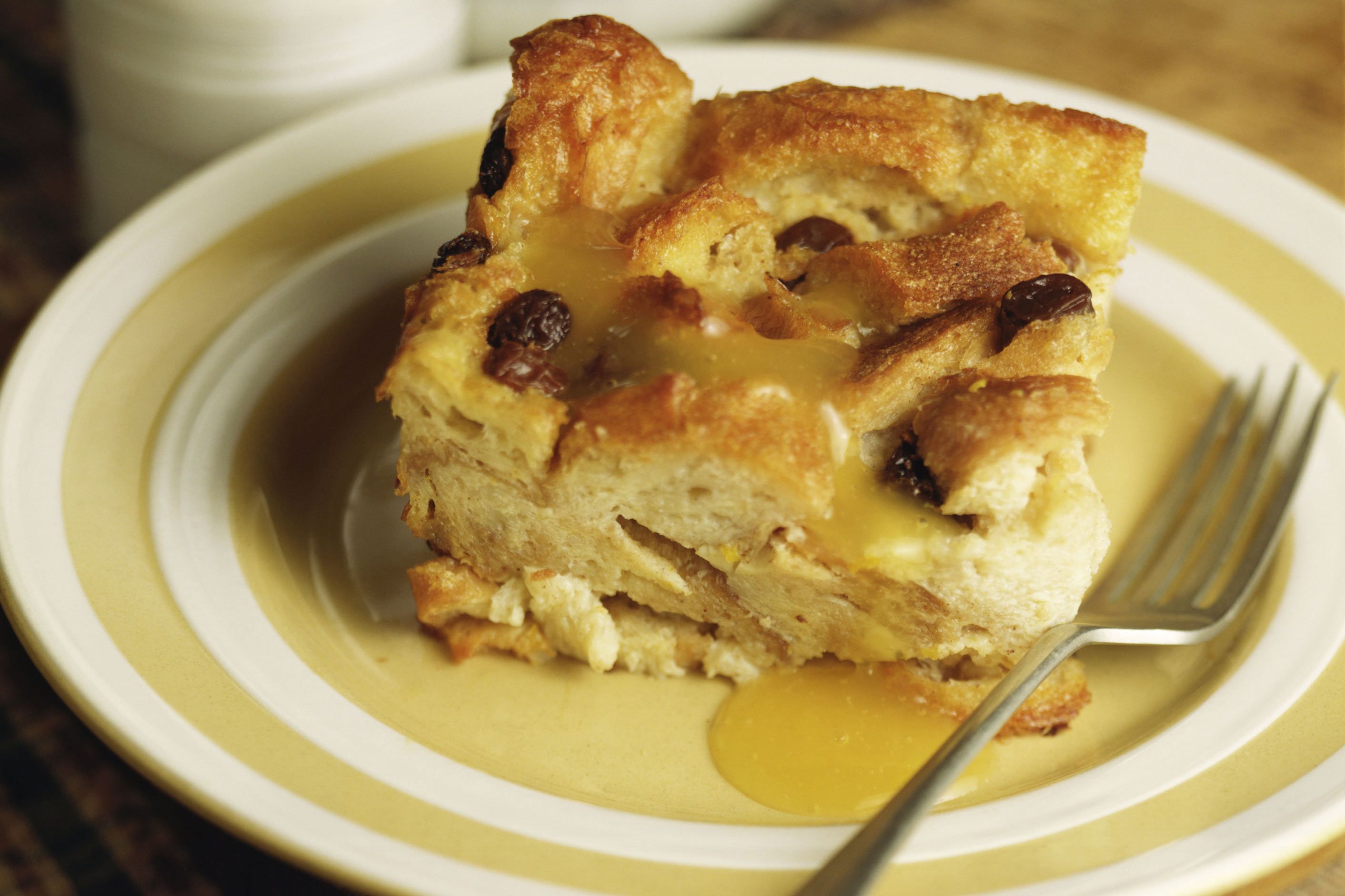 Bread and Butter Pudding with Raisins Recipe