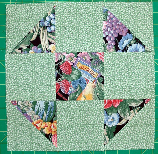 Easy Shoo Fly Quilt Block Pattern in 3 Sizes