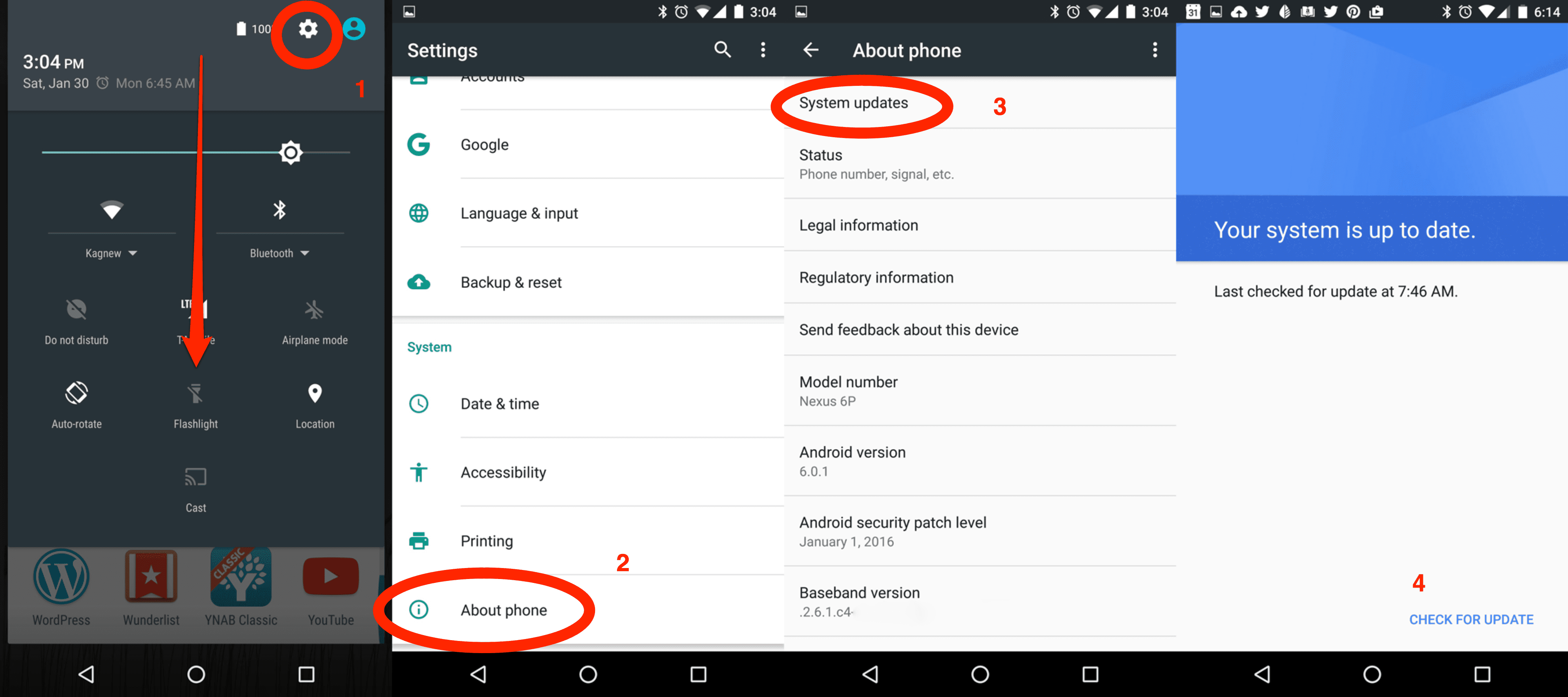 Check for a System Update on Your Android Phone