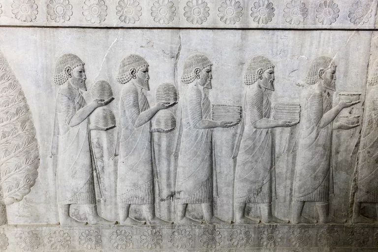 Bas-relief in Persepolis, Iran